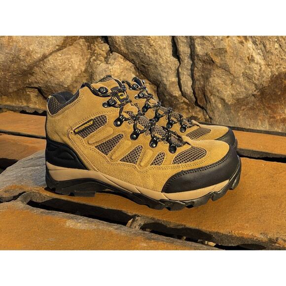 New Red Head Blain Steel-Toe Men's Work Boots Brown Size 10M New With Tags - Picture 4 of 5